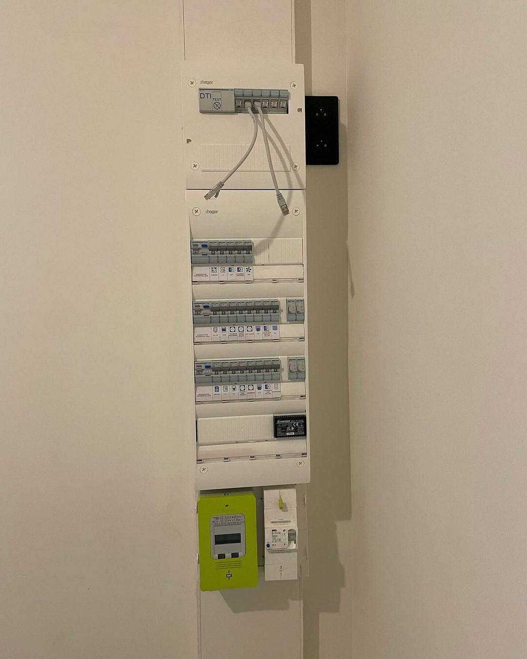 Tableau électrique particulier neuf