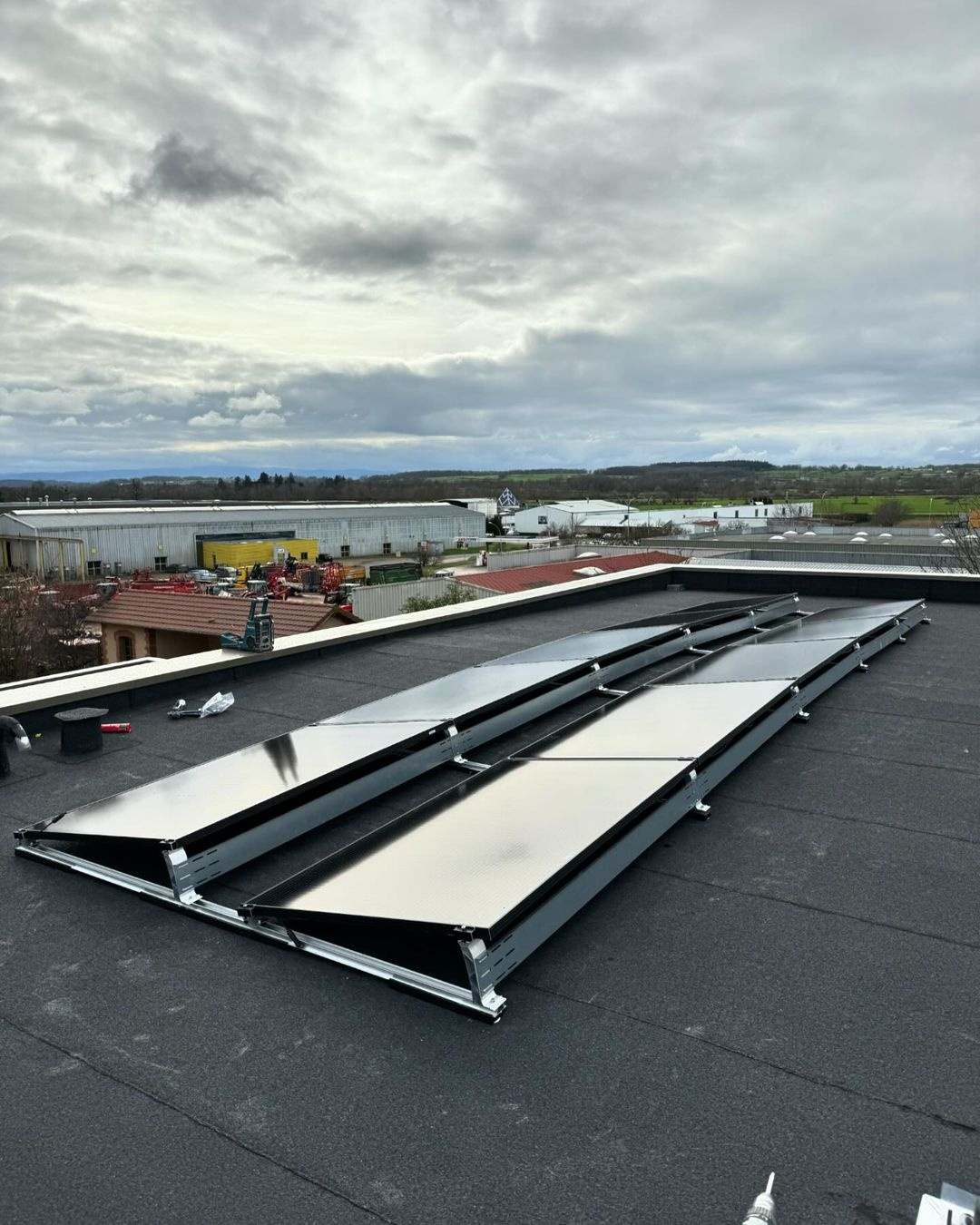 Installation solaire sur toiture – Saône-et-Loire